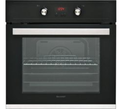 SHARP  K-61D27BM1 Electric Oven - Black